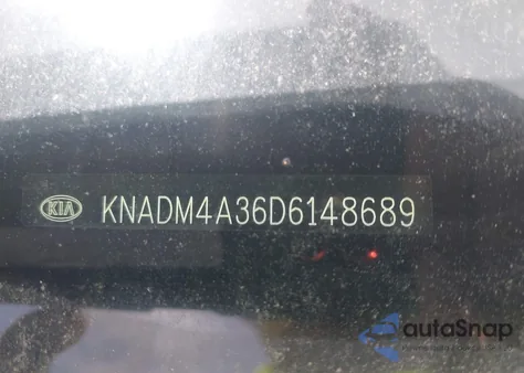 2013 Kia Rio Lx z USA, uszkodzony, nr VIN KNADM4A36D6148689